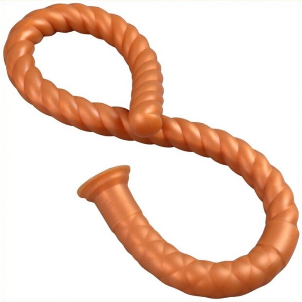 Long Twist Dildo 80 x 2.5 cm