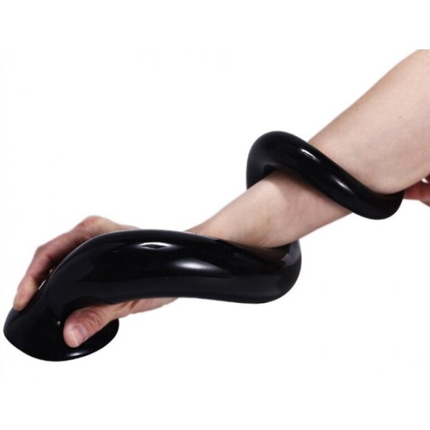 Dildo Tail Flex M 40 x 4.5 cm Black