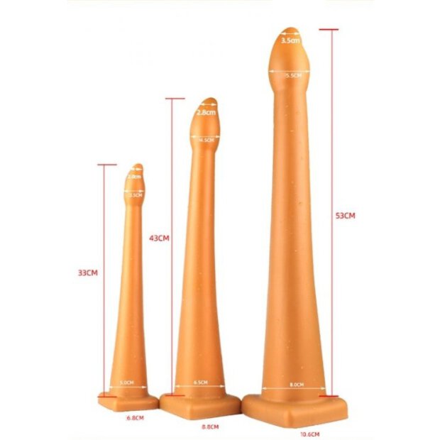 Long dildo Aspic L 53 x 7.5cm