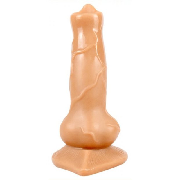 Dildo Dog Cock 12 x 4cm Flesh