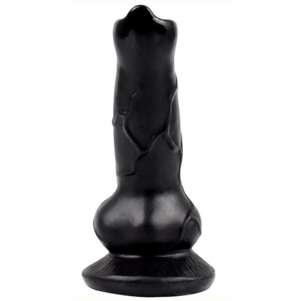 Dildo Dog Cock 12 x 4cm Black