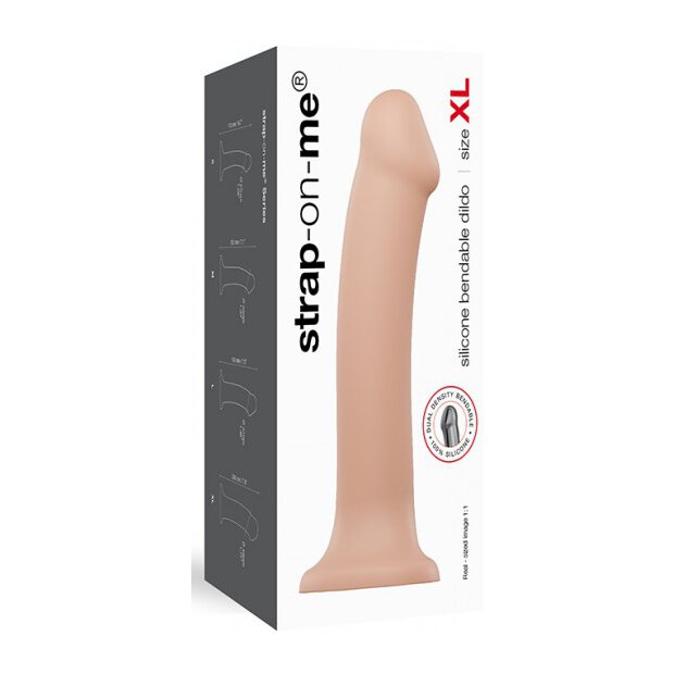 Dildo Strap-On-Me Biegbar XL 20 cm