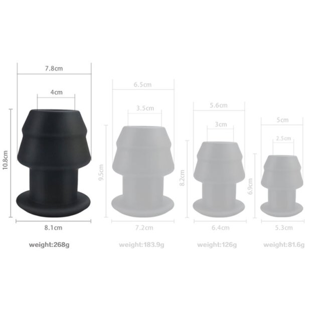 San Ano tunnel plug XL 10 x 8cm