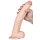 Realistic dildo Enzo 25 x 5.3cm