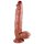 Realistic Dildo Simon 24 x 6cm Brown