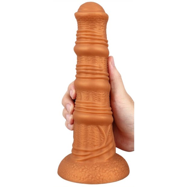 Silicone dildo RibHorse 21 x 5.5cm