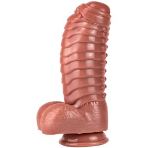 Dildo Monster Carapace 22 x 10cm Brown