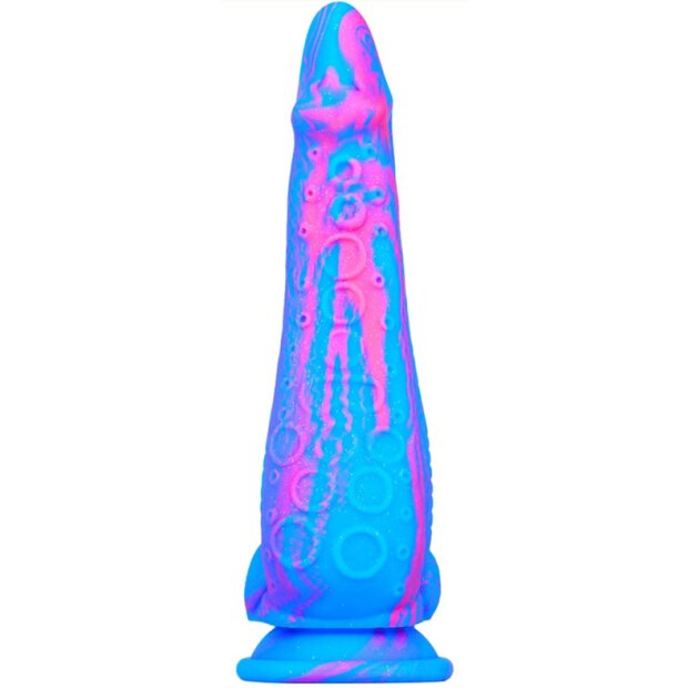 Silicone Dildo Inkipus 18 x 5.5cm Blue-Pink