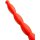 Long Stretch Worm Dildo N°4 50 x 5.2cm Red