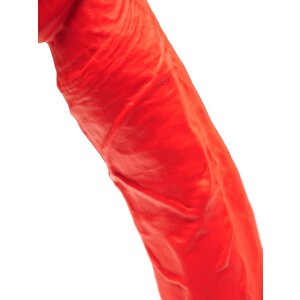 Silicone Dildo Stretch N°1 14 x 3.7cm Red