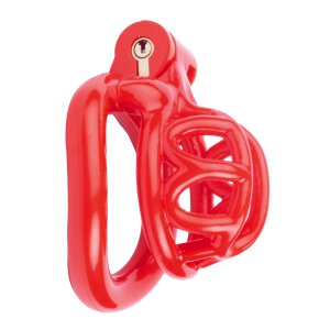 Lyfy Short Chastity Cage 4 x 3.3 cm Red