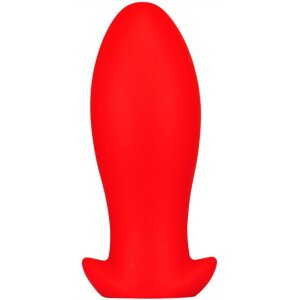 Silicone plug Saurus Egg M 12 x 5.5cm Red