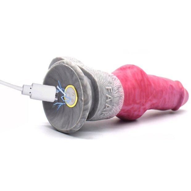 Vibrating dildo monster Viby Greedy 16 x 6cm