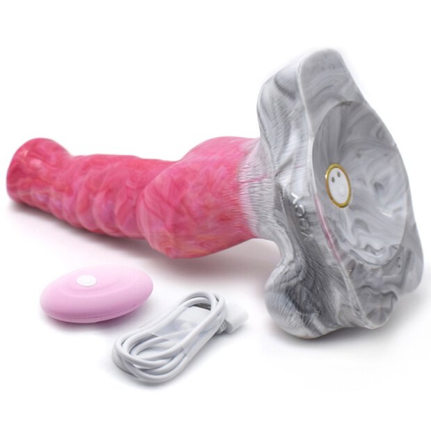 Vibrating dildo monster Viby Mamthy 22 x 6.5cm