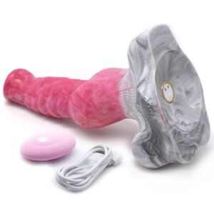 Vibrating dildo monster Viby Mamthy 22 x 6.5cm