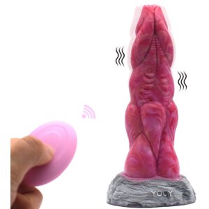 Vibrating dildo monster Viby Carty 18 x 5.5cm