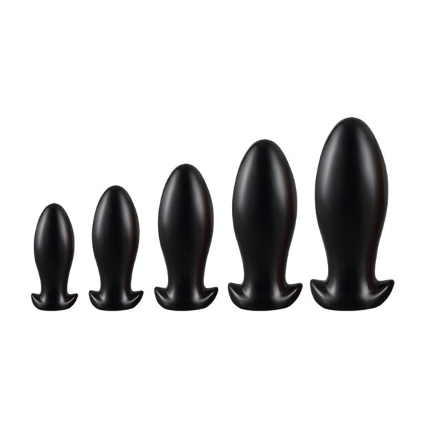 Plug Drakar Egg M 12 x 5.5cm Black