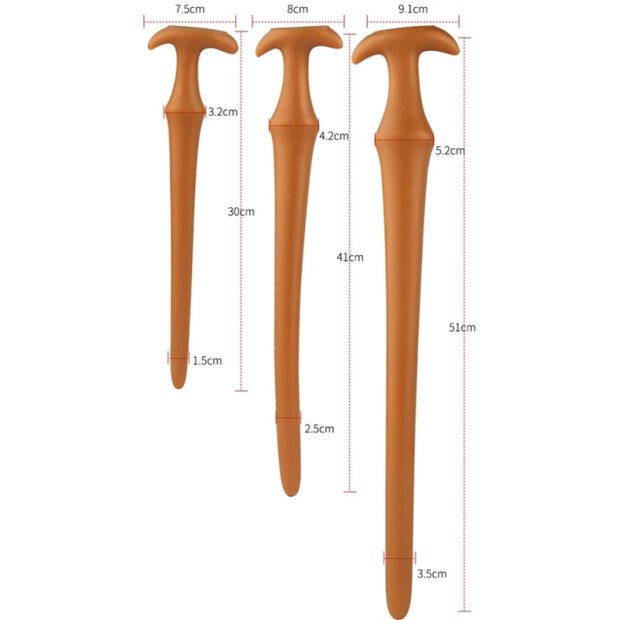 Long Dildo Ultra Slim M 40 x 4.2cm