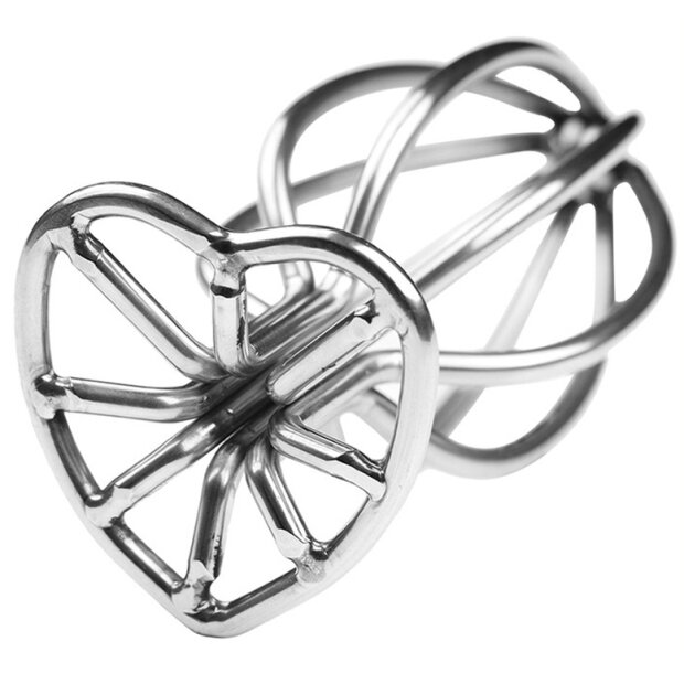 Heart Line metal plug M 7 x 3.5cm