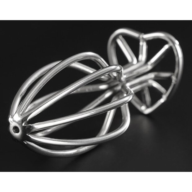 Heart Line metal plug M 7 x 3.5cm