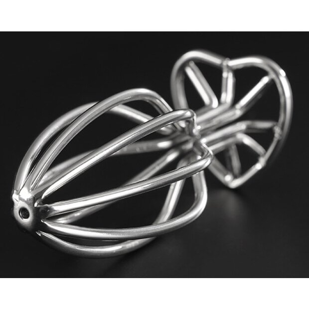 Heart Line metal plug L 8 x 4.2cm