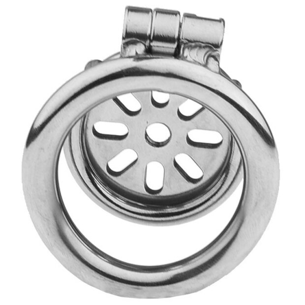 Metal Chastity Cage Flat S