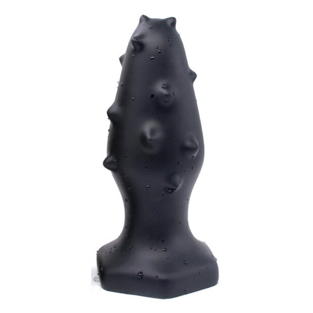 Silicone plug Monster Spike S 8 x 3.5cm Black