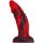 Dildo monster Squax 18 x 5.5cm Black-Red