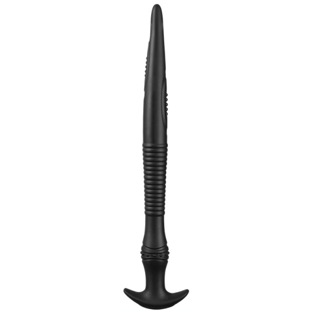Vikaelis long dildo L 55 x 5.5cm Black