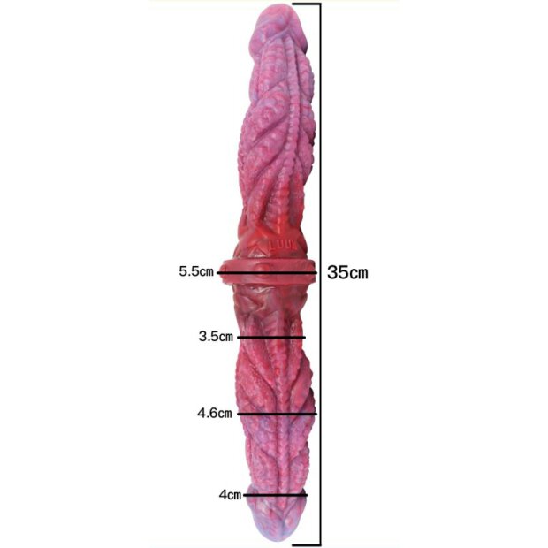 Double Dildo Duo Rept 35 x 4.5cm