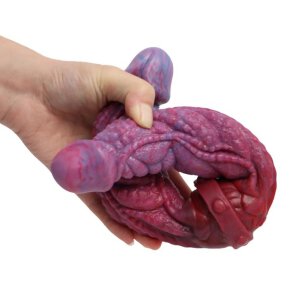 Double Dildo Duo Rept 35 x 4.5cm