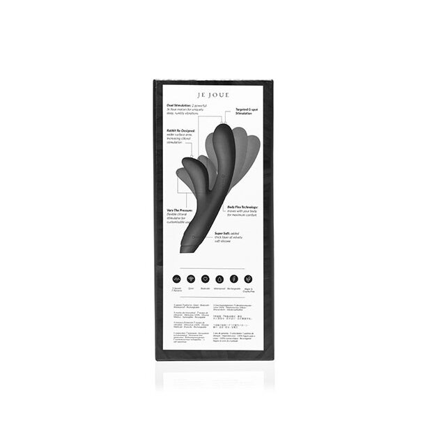 Je Joue Hera Flex Rabbit Vibrator Black