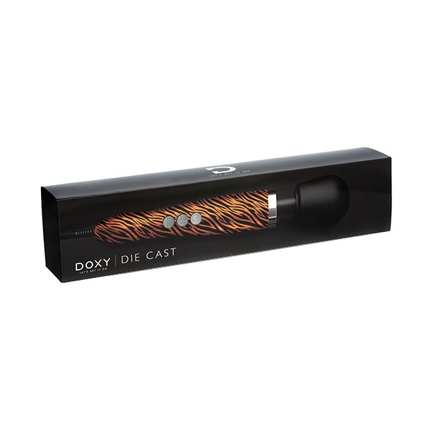 Doxy Die Cast Wand Massager Tiger