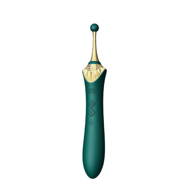 Zalo Bess 2 Clitoral Massager Turquoise Green
