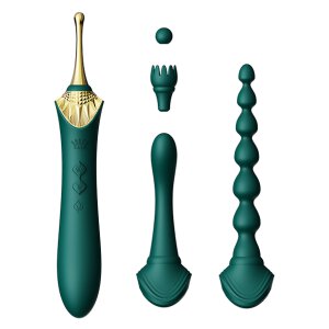 Zalo Bess 2 Clitoral Massager Turquoise Green