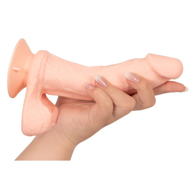 Nature Skin Bendable RC Vibrator with Balls
