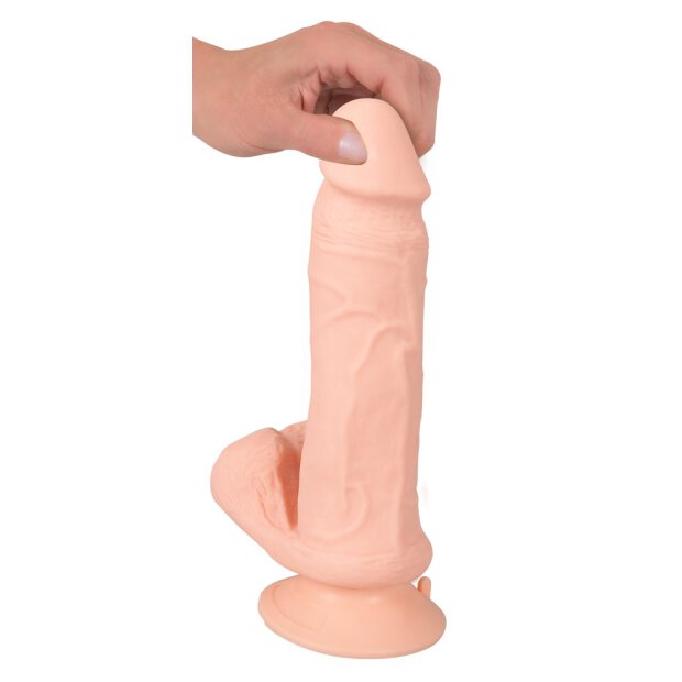 Nature Skin Bendable RC Vibrator with Balls