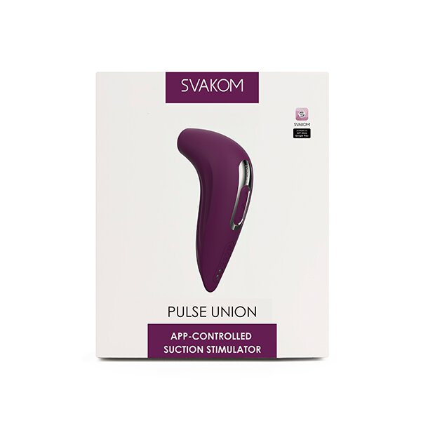 Svakom - Pulse Union App-Controlled Suction Stimulator Violet