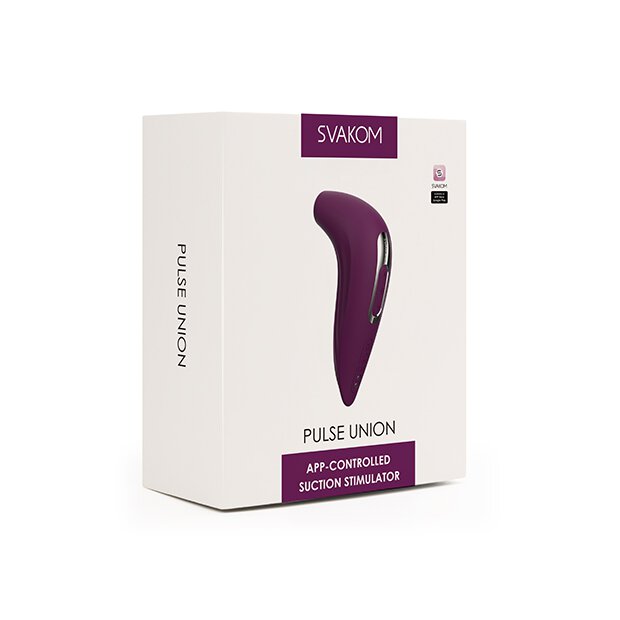 Svakom - Pulse Union App-Controlled Suction Stimulator Violet