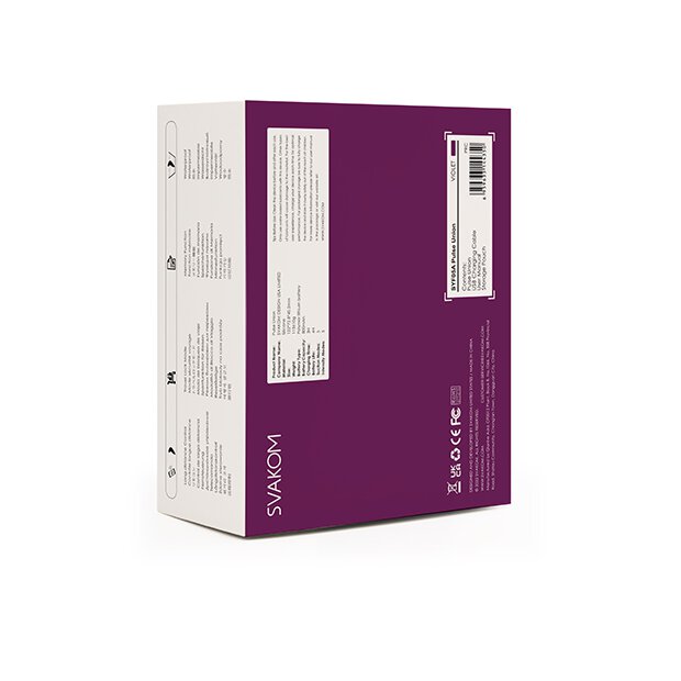 Svakom - Pulse Union App-Controlled Suction Stimulator Violet