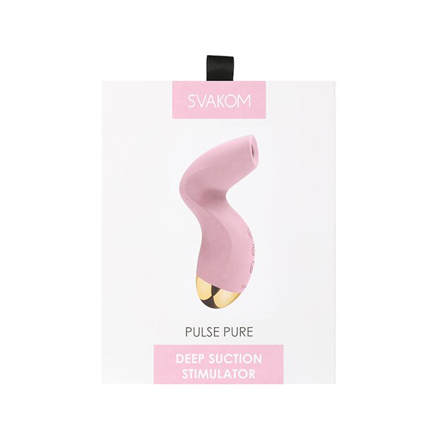 Svakom Pulse Pure Deep Suction Stimulator Pale Pink