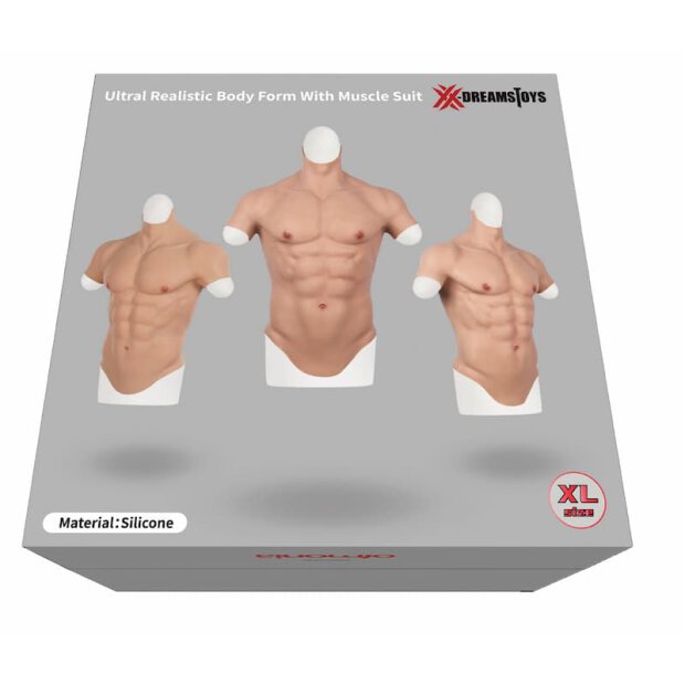 XX-DREAMSTOYS Ultra Realistic Muscle Suit Men S - XL