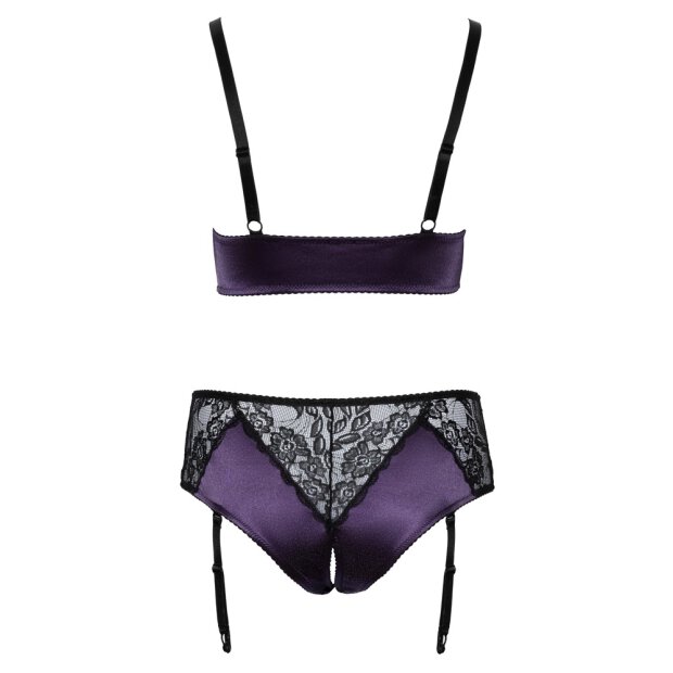 BH Set lila/schwarz 4XL