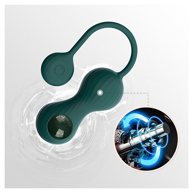 Magic Motion Crystal Duo Smart Kegel Vibrator with Weight Set