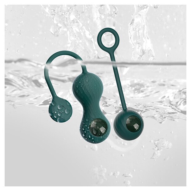 Magic Motion Crystal Duo Smart Kegel Vibrator with Weight Set