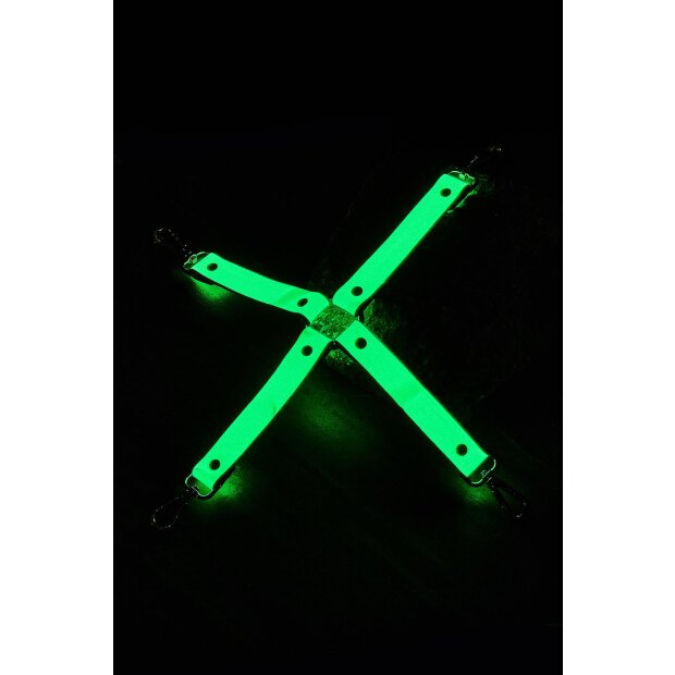 Radiant Hog Tie Glow In The Dark Green