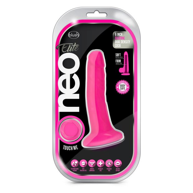 Neo Elite 6Inch Cock Neon Pink 13,9cm