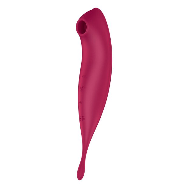 Satisfyer Twirling Pro Connect App Dark Red