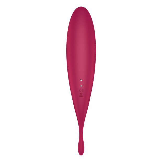 Satisfyer Twirling Pro Connect App Dark Red