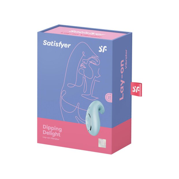 Satisfyer Dipping Delight Light Blue